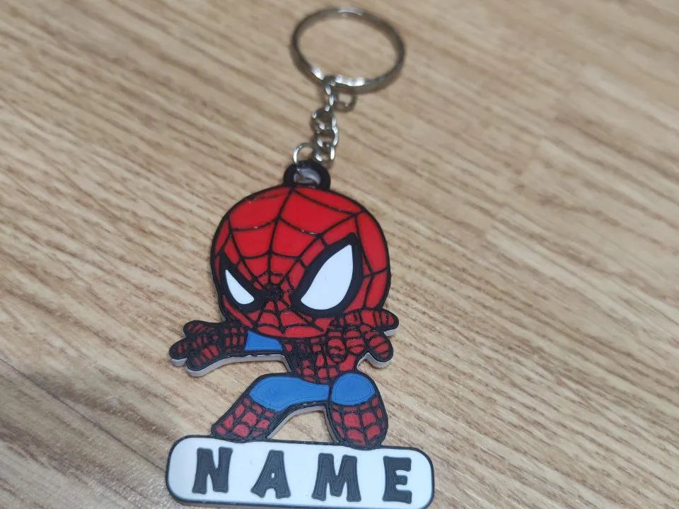 porte clé spiderman personnaliser