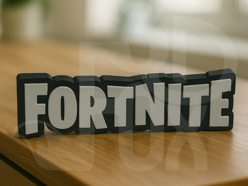 plaque logo fortnite