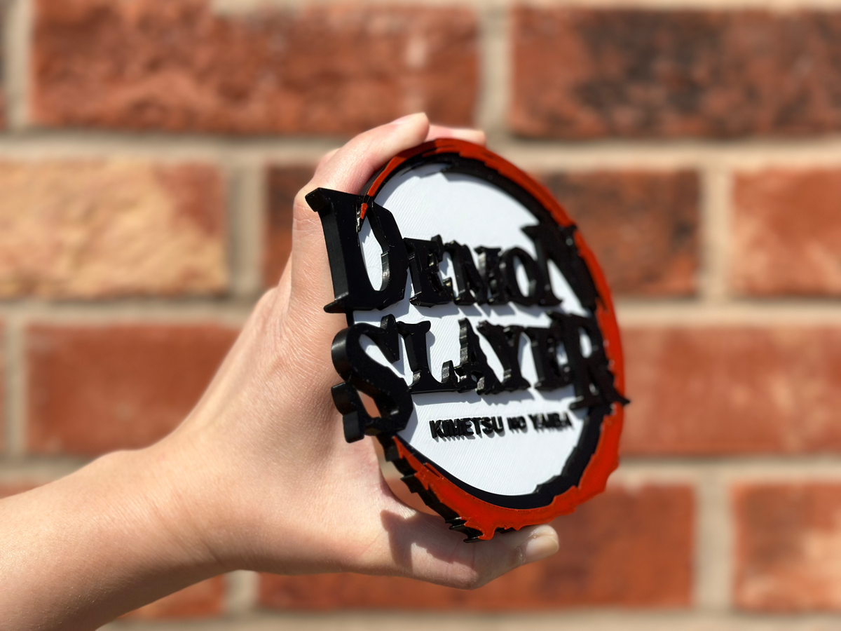 plaque logo demon slayer
