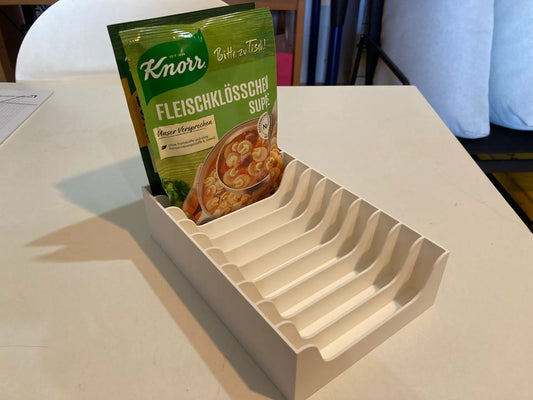 Rangement pour sachets d'épices Knorr/Maggi Largeur 13cm