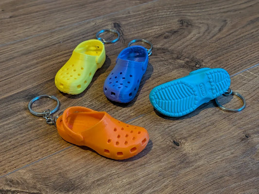 porte clé crocs rose