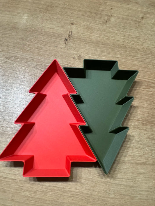 Lot de 2 Coupelles de Noël Imprimées en 3D – Décoration Festive Fait Main