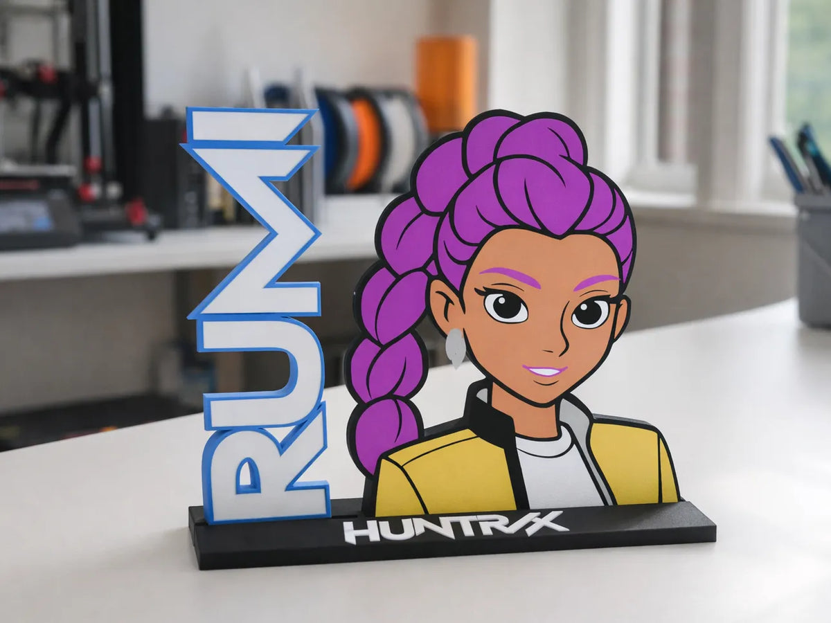 plaque logo rumi de kpop