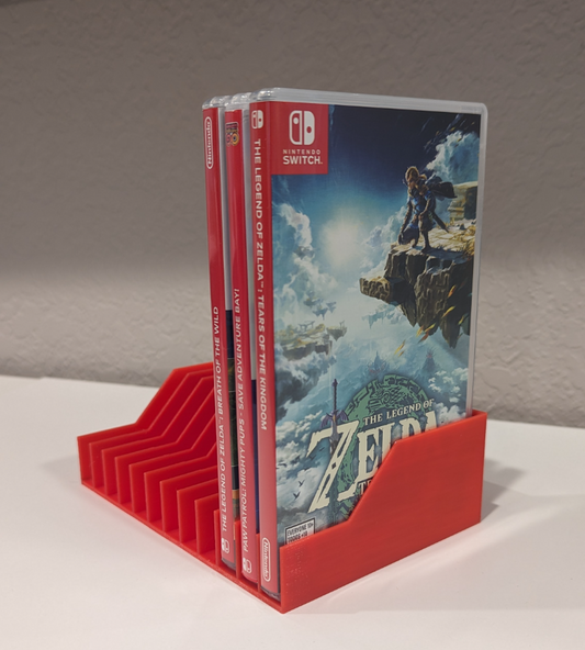 étagère pour ranger les jeux switch