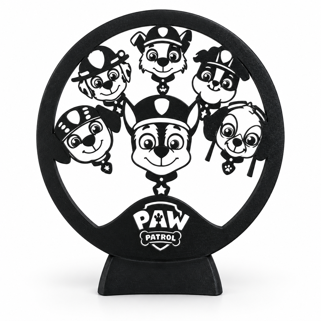 cercle pat patrouille + socle