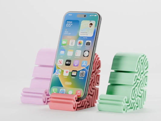 support de téléphone design