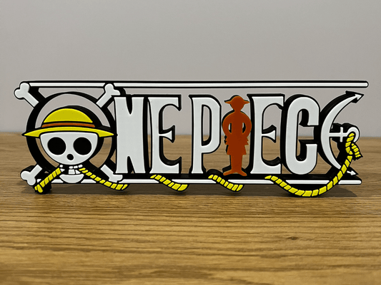 plaque logo one pièce - Brayan3D