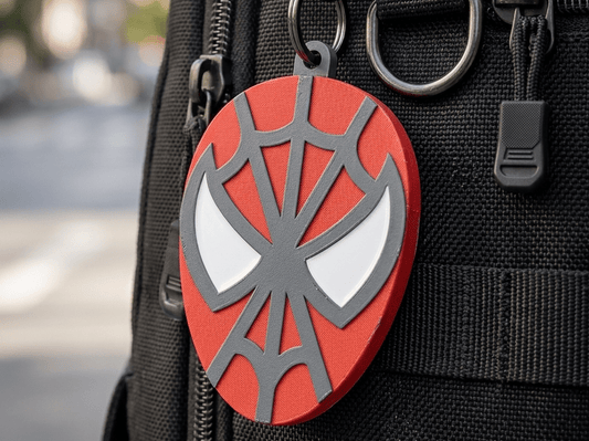 porte clé tête de Spiderman - Brayan3D