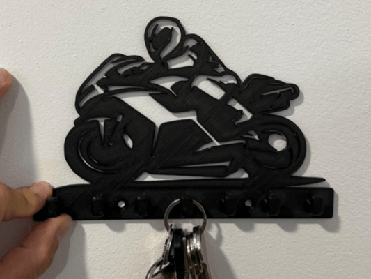 support de clef motard - Brayan3D